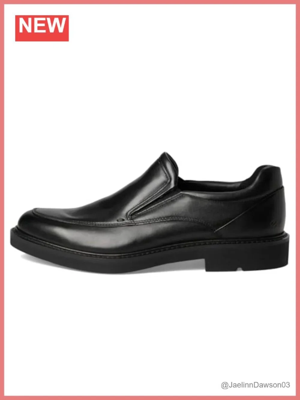 ECCO Leather Slip-On Loafers with Removable Dual-Fit Insole, Women's Formal